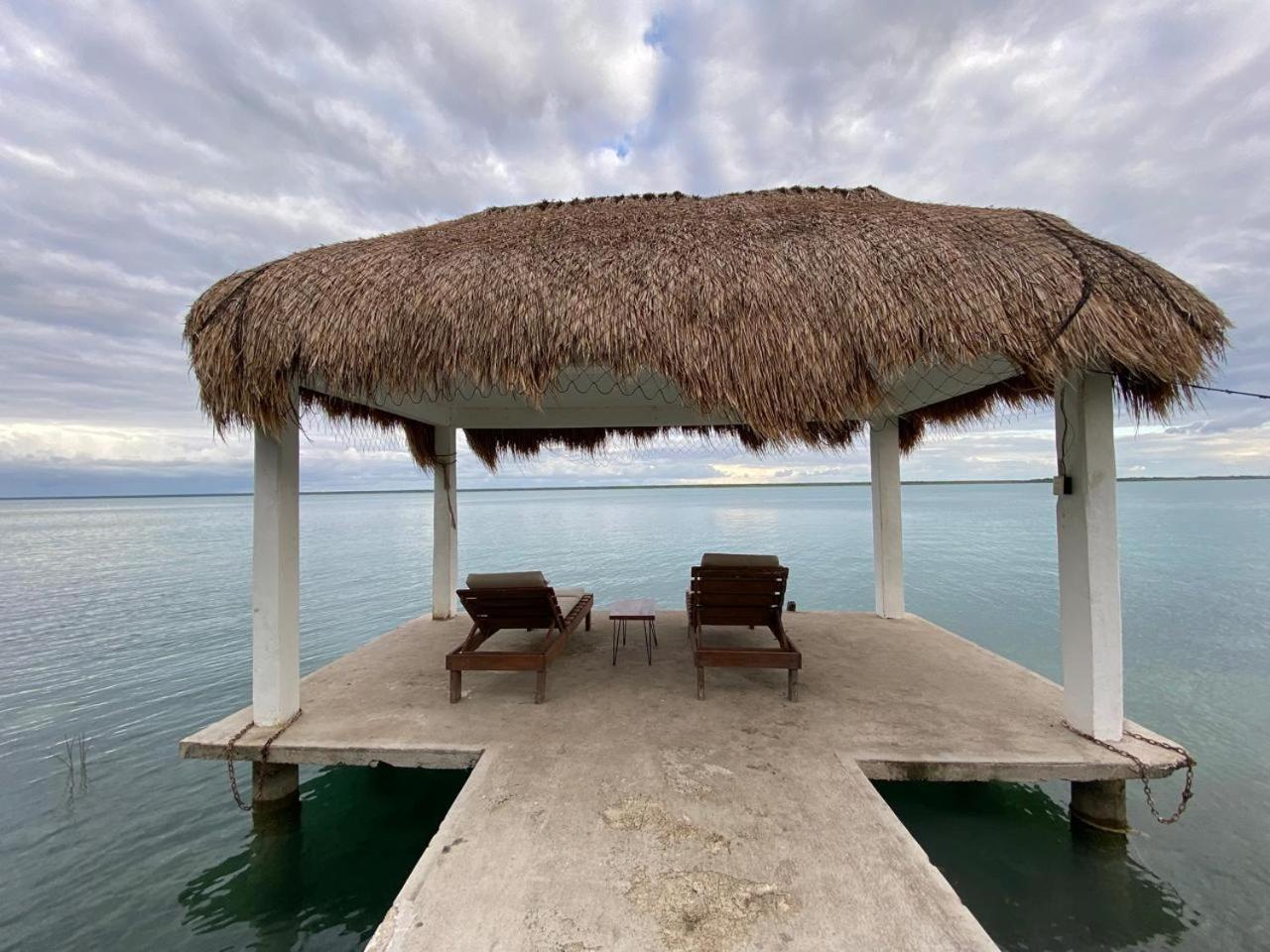 Casa Pescador Bacalar Villa Luaran gambar